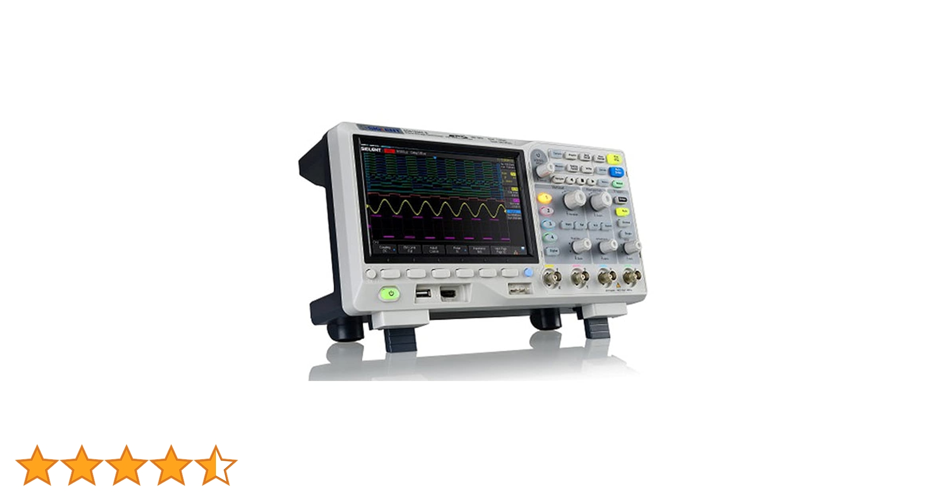 Amazon | Siglent SDS1104X-E 100Mhz デジタルオシロスコープ 4